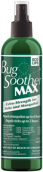 Bug Soother MAX Tick & Mosquito Repellent Case 8 oz. (9 ct)