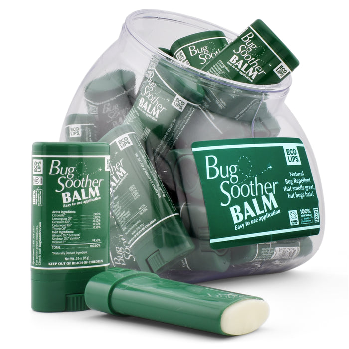 Protector Bug Balm Bug Soother Natural Mosquito Repellent Bug Balm 18-ct Reach In Display
