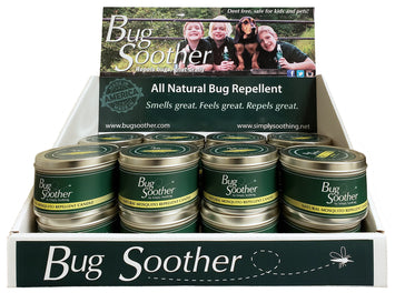 Bug Soother Candle Counter Display