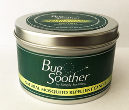 Bug Soother Natural Mosquito Repellent Candle Case (case of 9) (MSRP $10.99)